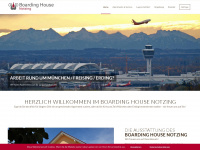 boardinghouse-notzing.de Webseite Vorschau