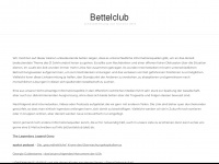bettelclub.de Webseite Vorschau
