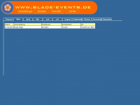 blade-events.de Webseite Vorschau