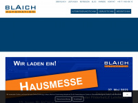 blaich-automation.de Webseite Vorschau