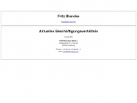 blancke.info Webseite Vorschau
