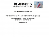 blanckis.de Webseite Vorschau