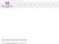 bettina-hartmann-immobilien.de Webseite Vorschau