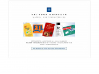 bettina-kroeger.de Webseite Vorschau
