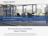 blankundwilhelm.de Webseite Vorschau