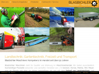 blasbichler-maschinen.com Webseite Vorschau