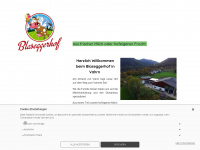 blaseggerhof.com Webseite Vorschau