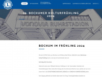 bochumer-kulturfruehling.de Webseite Vorschau