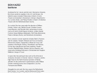 benkazez.com Webseite Vorschau