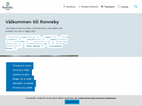 ronneby.se Webseite Vorschau
