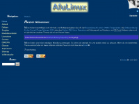 afulinux.de Webseite Vorschau