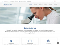 labor-urbanus.de Webseite Vorschau