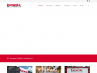 bock-gmbh.com Webseite Vorschau