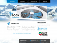 bock-kaeltetechnik.de Webseite Vorschau