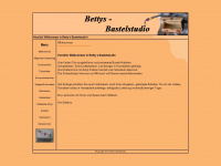 bettys-bastelstudio.de Webseite Vorschau