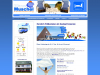 blauemuschel.com Webseite Vorschau