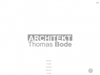 bode-architekt.de Webseite Vorschau