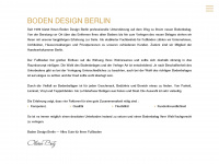 boden-design-berlin.de Webseite Vorschau