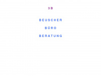 beuscher-buero-beratung.de Webseite Vorschau