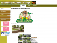 bodengewebe-shop.de Webseite Vorschau