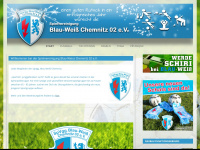 blauweisschemnitz.net Webseite Vorschau