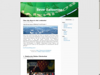 bever-ballooning.de Webseite Vorschau