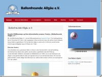 bodensee-ballon.de Webseite Vorschau