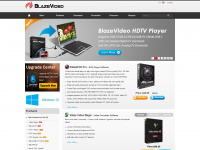blazevideo.com Webseite Vorschau