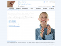 bleaching-stuttgart.de Webseite Vorschau
