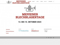 blechblaesertage.de Webseite Vorschau