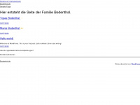 bodenthal.de Webseite Vorschau
