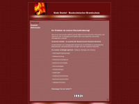 bododentel-brandschutz.de Webseite Vorschau