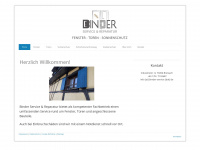 binder-service.de Webseite Vorschau
