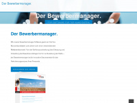 bewerbermanager.com Webseite Vorschau