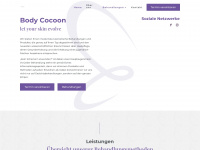 body-cocoon.de Webseite Vorschau
