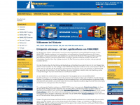 wincourier.com Webseite Vorschau
