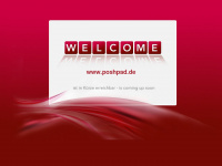 poshpad.de Webseite Vorschau