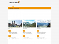 smartvote.ch Webseite Vorschau