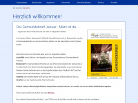 kirche-huetten.de Webseite Vorschau