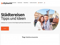 city-tourist.de Webseite Vorschau