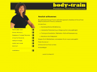 body-train.de Webseite Vorschau