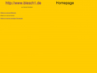 blesch1.de Webseite Vorschau