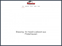 blessing-transporte.de Webseite Vorschau