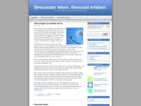 bewussterleben.wordpress.com Webseite Vorschau