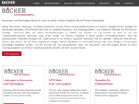 boecker-karosseriebau.de Webseite Vorschau