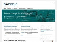 boekels-maschinenbau.de Webseite Vorschau