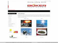 boeker-haustechnik.com Webseite Vorschau