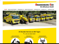 brandenburg-sued.com Webseite Vorschau