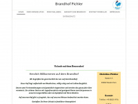 brandhof-pichler.de Webseite Vorschau