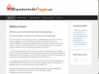 brandschutzfrage.com Webseite Vorschau